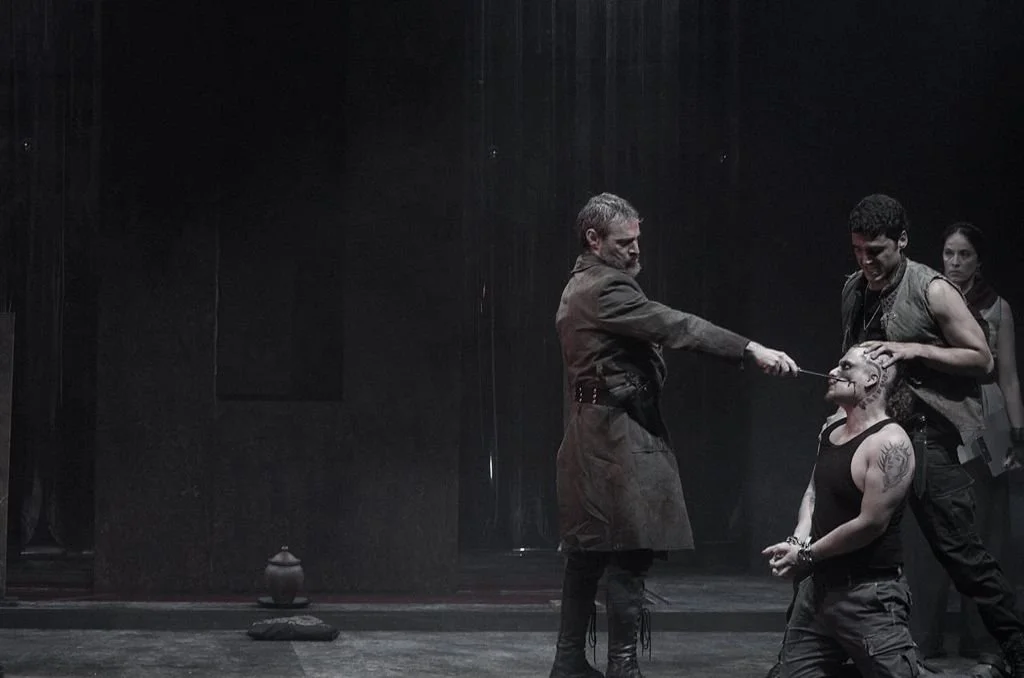 Pablo Navarro on stage in Titus, 2019