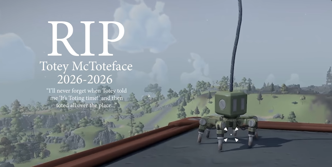 Reddit tribute post: RIP Totey McToteface